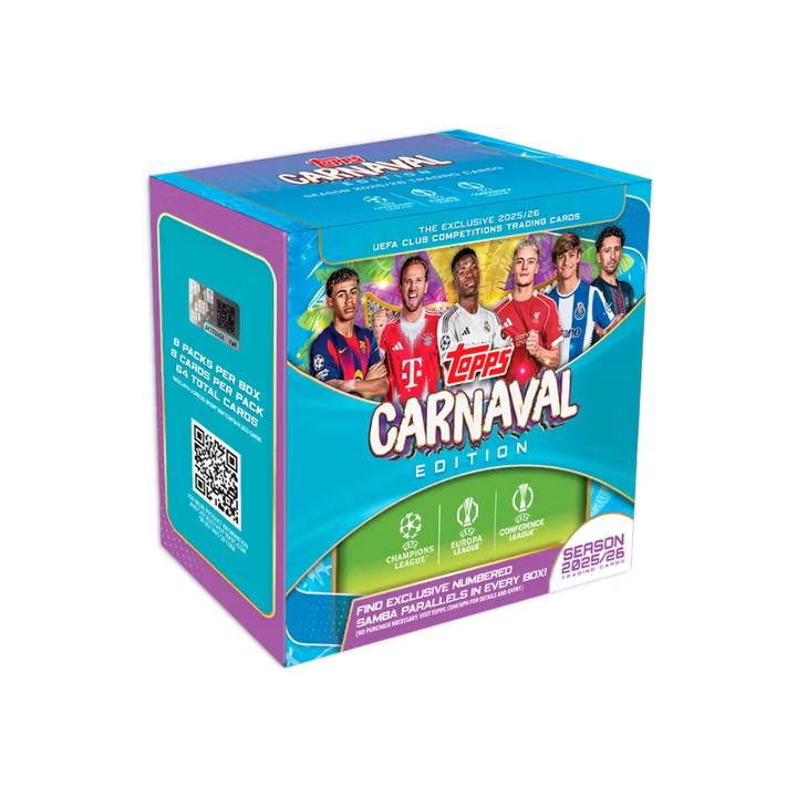 2025-26 Topps UEFA Club Competitions Carnaval Box