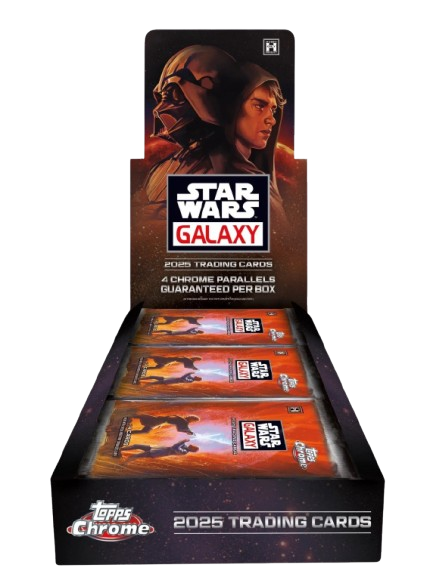2025 Topps Star Wars Galaxy Chrome Hobby Box