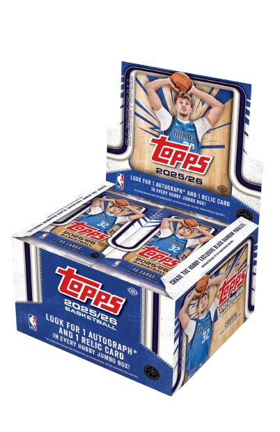 2025-26 Topps Basketball Flagship Jumbo Box – 10 Packs (40 Cards/Pack)