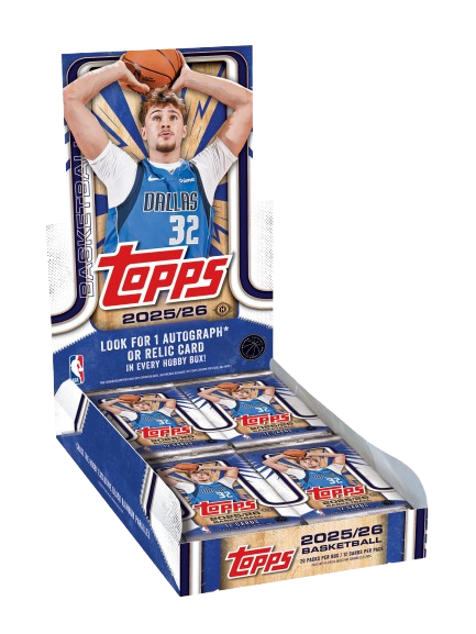 2025-26 Topps NBA Basketball Hobby Box – Premium NBA Trading Cards