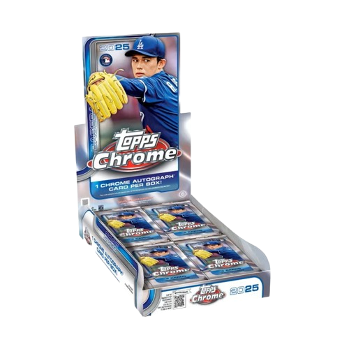2025 Topps Chrome Baseball MLB Hobby Box