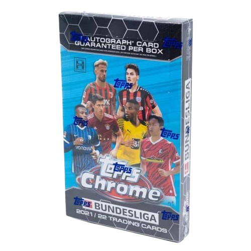2021-22 Topps Chrome Bundesliga Soccer Hobby Box