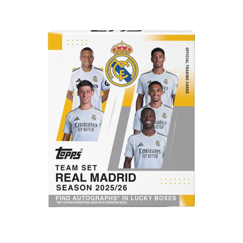 2025-26 Topps Real Madrid Team Set