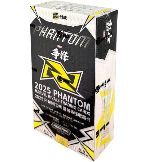 2025 Kakawow Phantom Marvel Rivals Trading Cards – Hobby Box