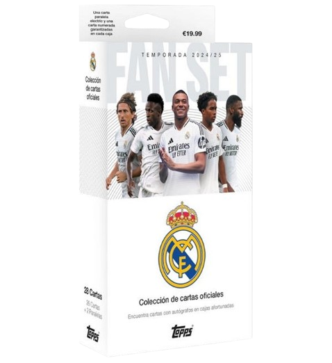 Topps Real Madrid Fan Set 2024-25 – Offizielles Trading Card-Set